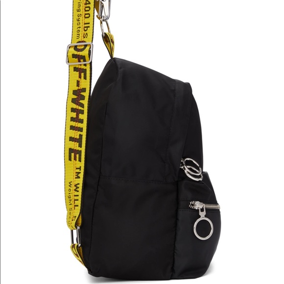 Authentic Off-White Mini Industrial Strap Backpack - Picture 7 of 8